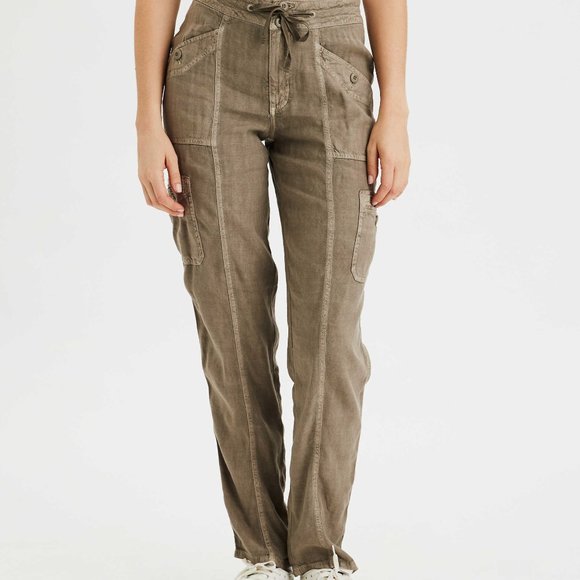 american eagle linen pants